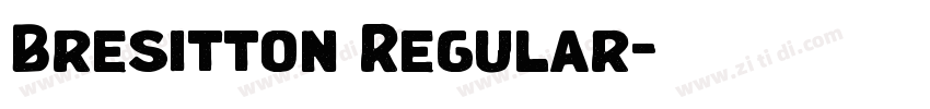 Bresitton Regular字体转换 Bresitton Regular字体转换